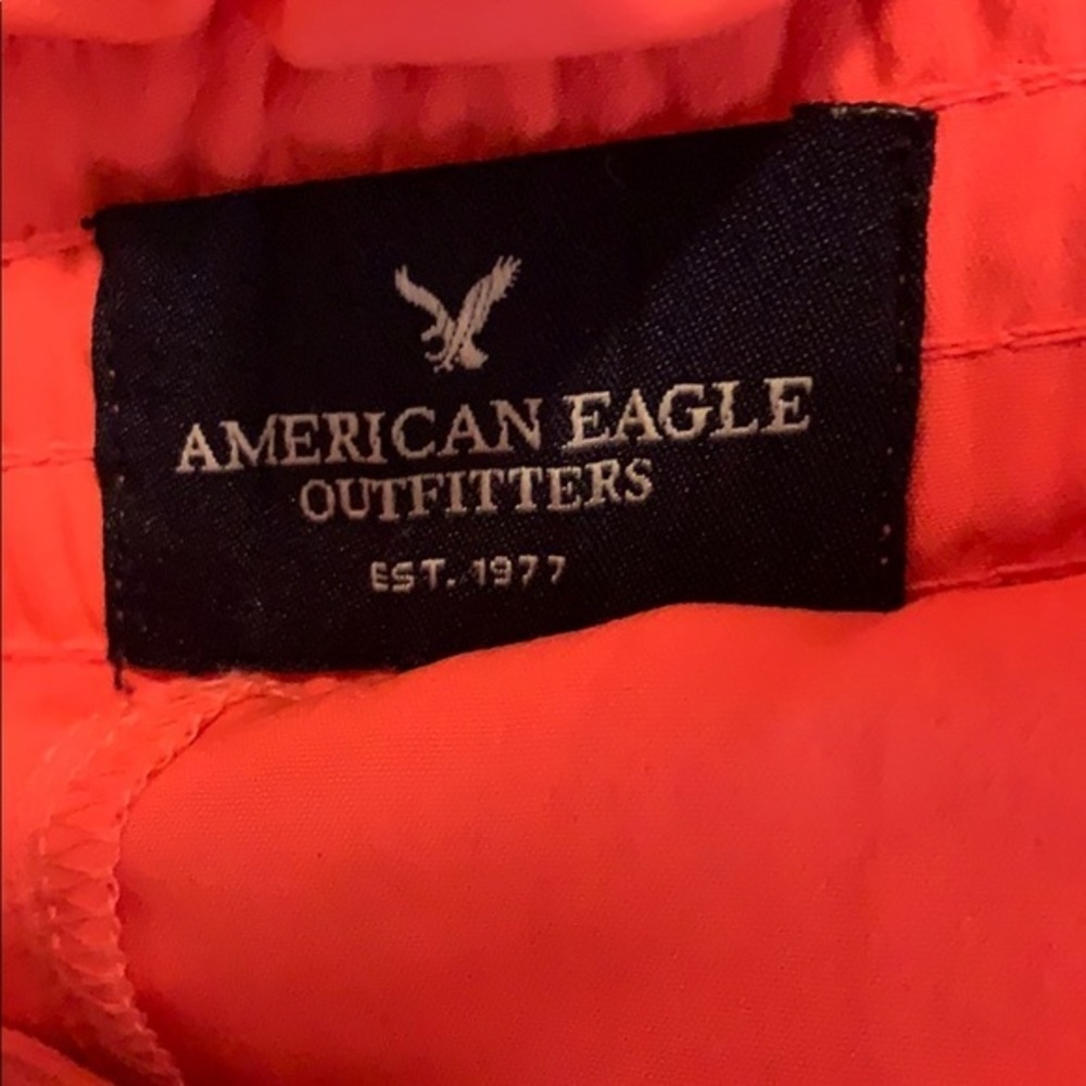 American Eagle Medium Coral Shorts - Picture 4 of 4